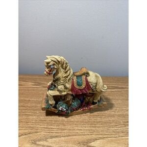 Russ Berrie Christmas Rocking Horse #14080